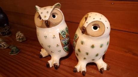 ふくろうをモチーフにした笛